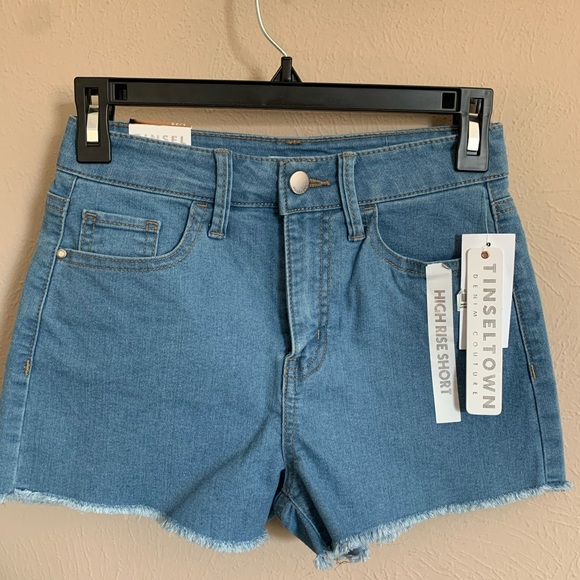 Tinseltown Shorts Tinseltown Cut Off Shorts Denim Frayed Poshmark